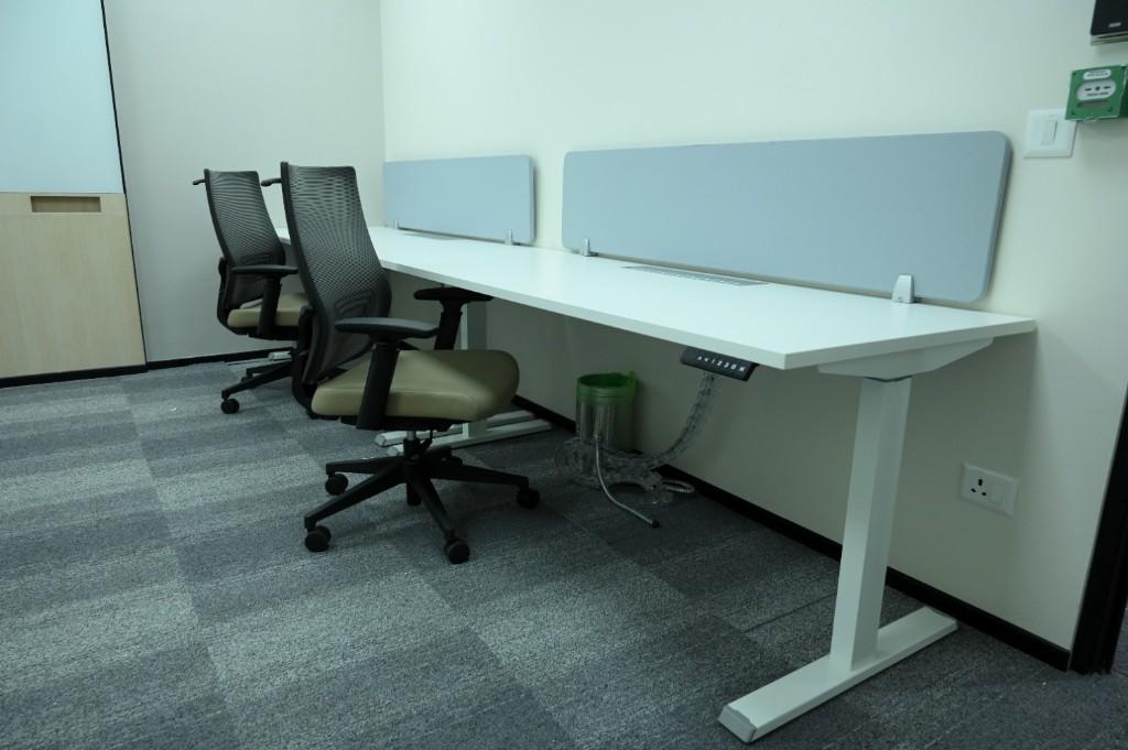 Height-adjustable workstations